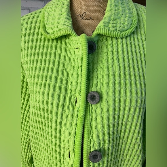 Mod A Doc Lime Green Jacket, summer and spring fashion - Picture 3 of 10
